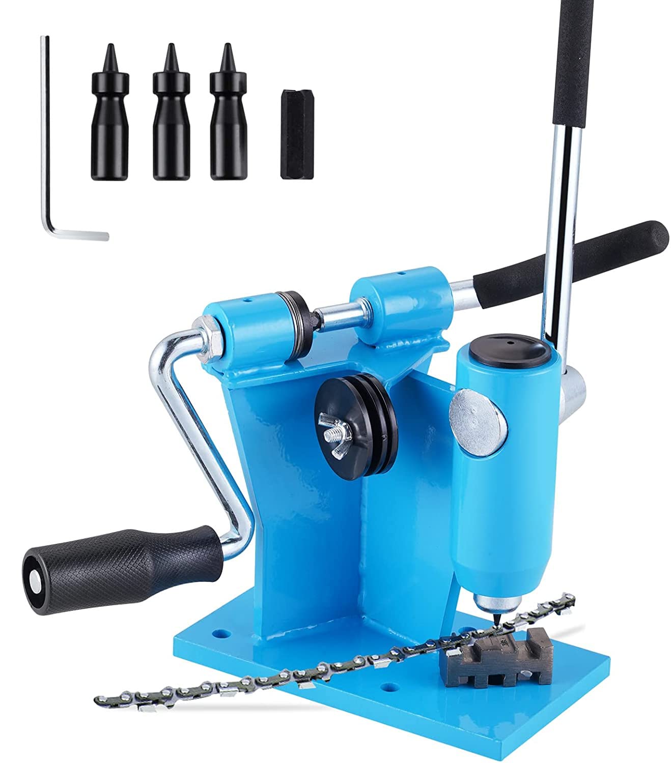 2-in-1 Chainsaw Chain Breaker & Rivet Spinner Tool - Professional Chainsaw Repair Kit for Sharpening & Maintaining Saw Chains - Perfect for Forestry Work, Tree Cutting & DIY Woodworking Projects