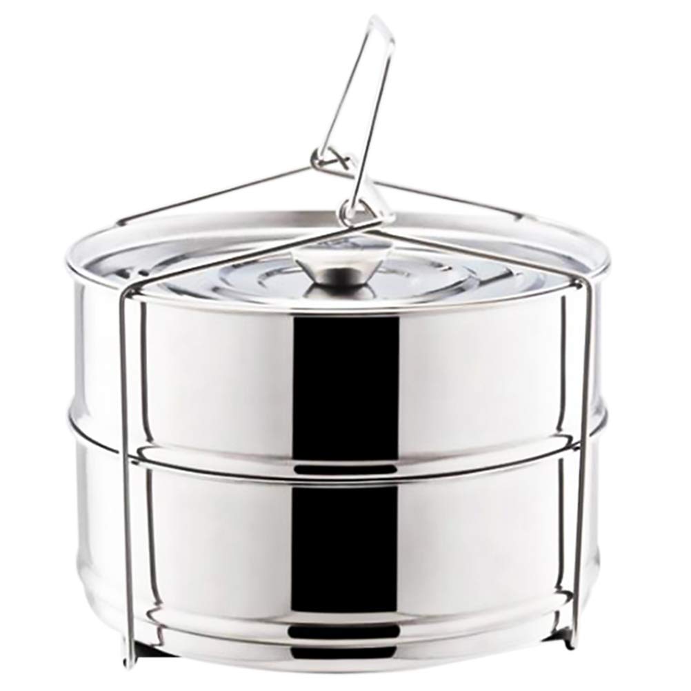 Stainless Steel Stackable Steamer Basket for Crab, Dim Sum & Vegetables – Large Steamer Pot Insert for Cooking Fish, Seafood & Asian Cuisine – Perfect for Home Kitchens & Restaurants