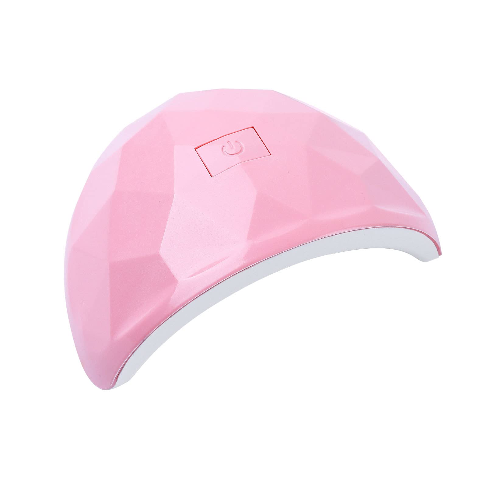 88W UV LED Nail Lamp - Fast Curing for Gel Polish, Salon & Home Use (Pink)