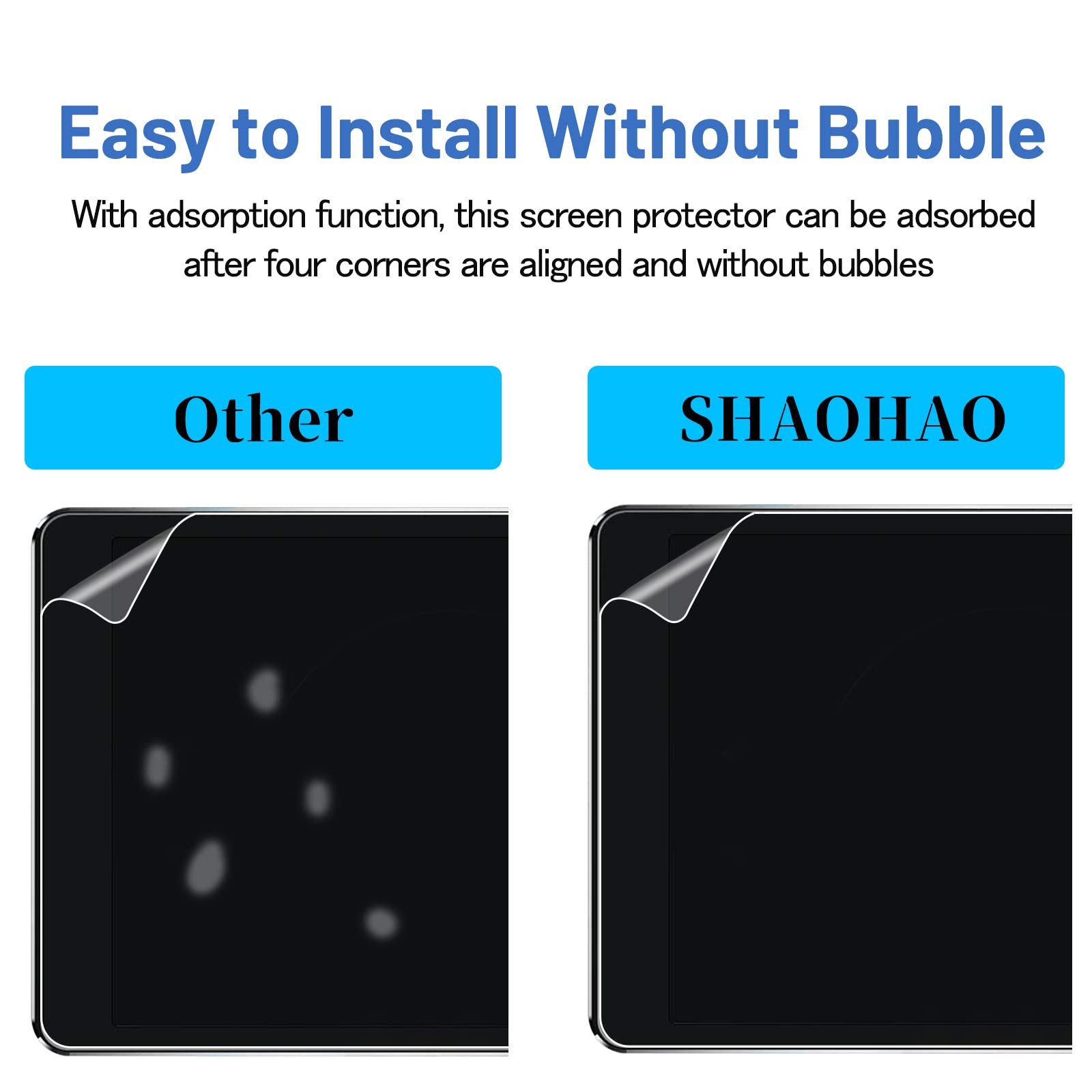 2024-2025 Hyundai Palisade Screen Protector for AC Panel - 2 Pack | Compatible with SEL/XRT/Limited Trims | HD Clear Touchscreen Protection | Perfect for Road Trips & Daily Commuting