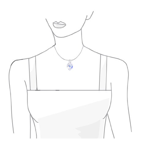 925 Sterling Silver Pendant with Austrian Crystals for Women - Elegant Jewelry Gift