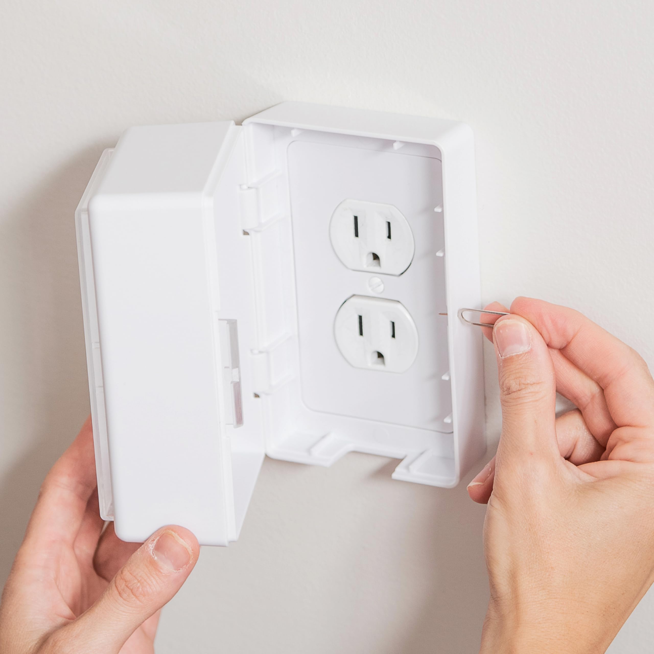 **Best Child Proof Outlet Cover - Award-Winning Safety Lock Box for Baby Proofing | Secure Electrical Outlet Protector | Ideal for Homes, Nurseries & Playrooms**