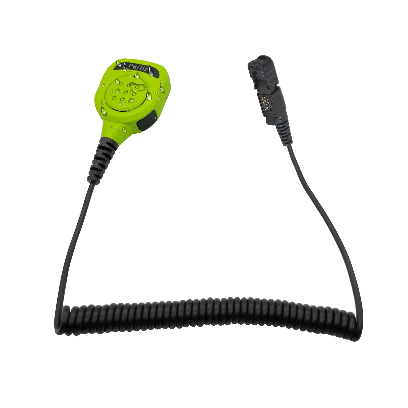 Pdflie IP65 Waterproof Shoulder Microphone for Motorola XPR3300 XPR3500 DP2000 Series Walkie Talkies - 3.5mm Audio Jack, Durable Speaker Mic for Construction, Security & Outdoor Communication