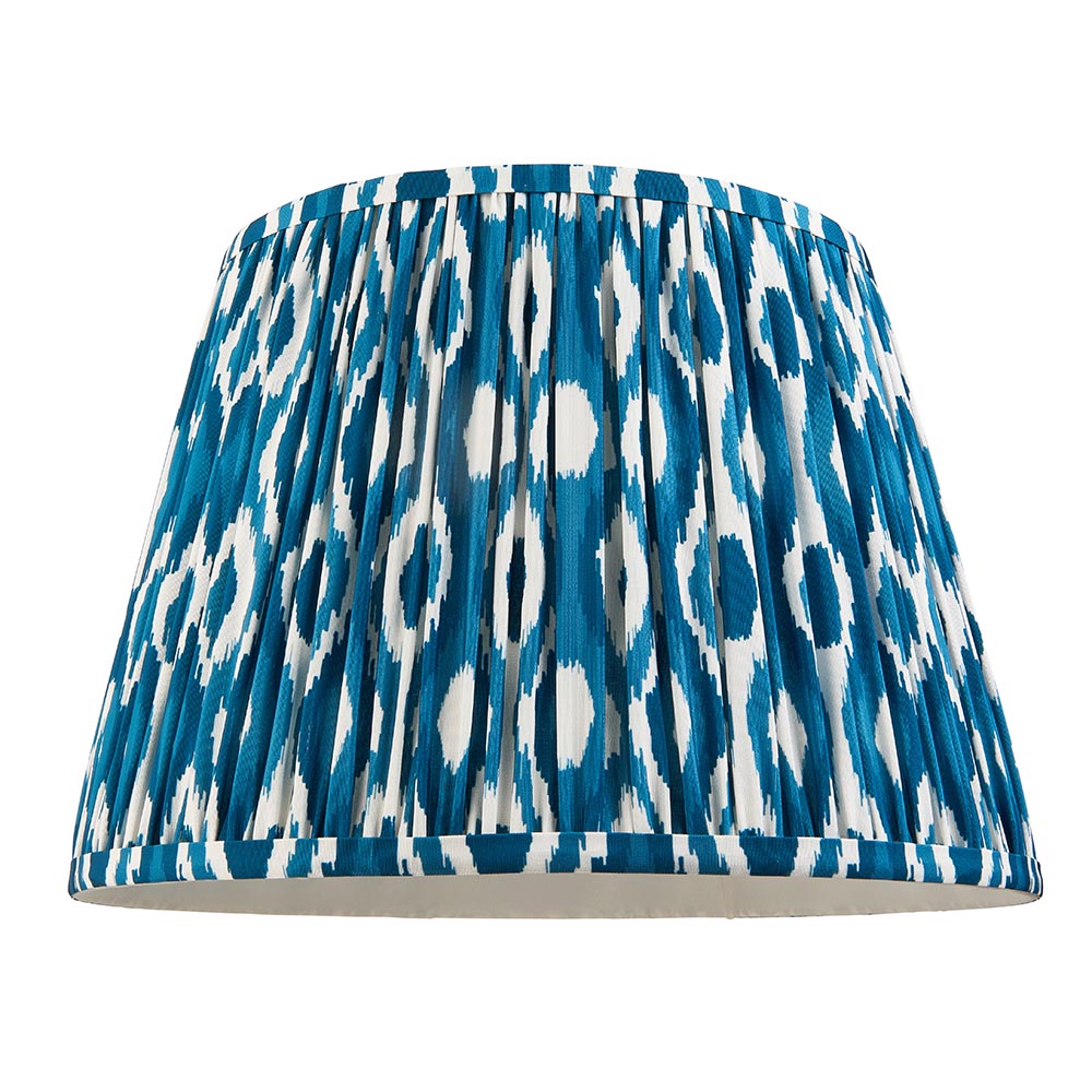 Auralis Ikat Floor Lamp with E27 Socket - Modern Handwoven Design for Living Room, Bedroom & Office Lighting
