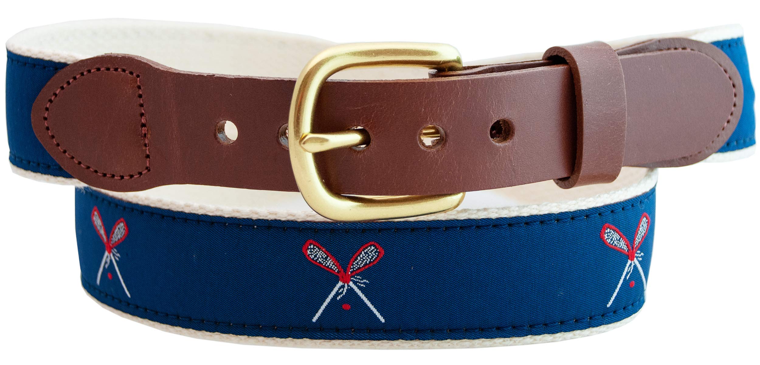 Premium Leather Lacrosse Belt for Men & Women - Durable & Adjustable Sports Belt for Lacrosse Players - Perfect for Training, Games & Outdoor Activities