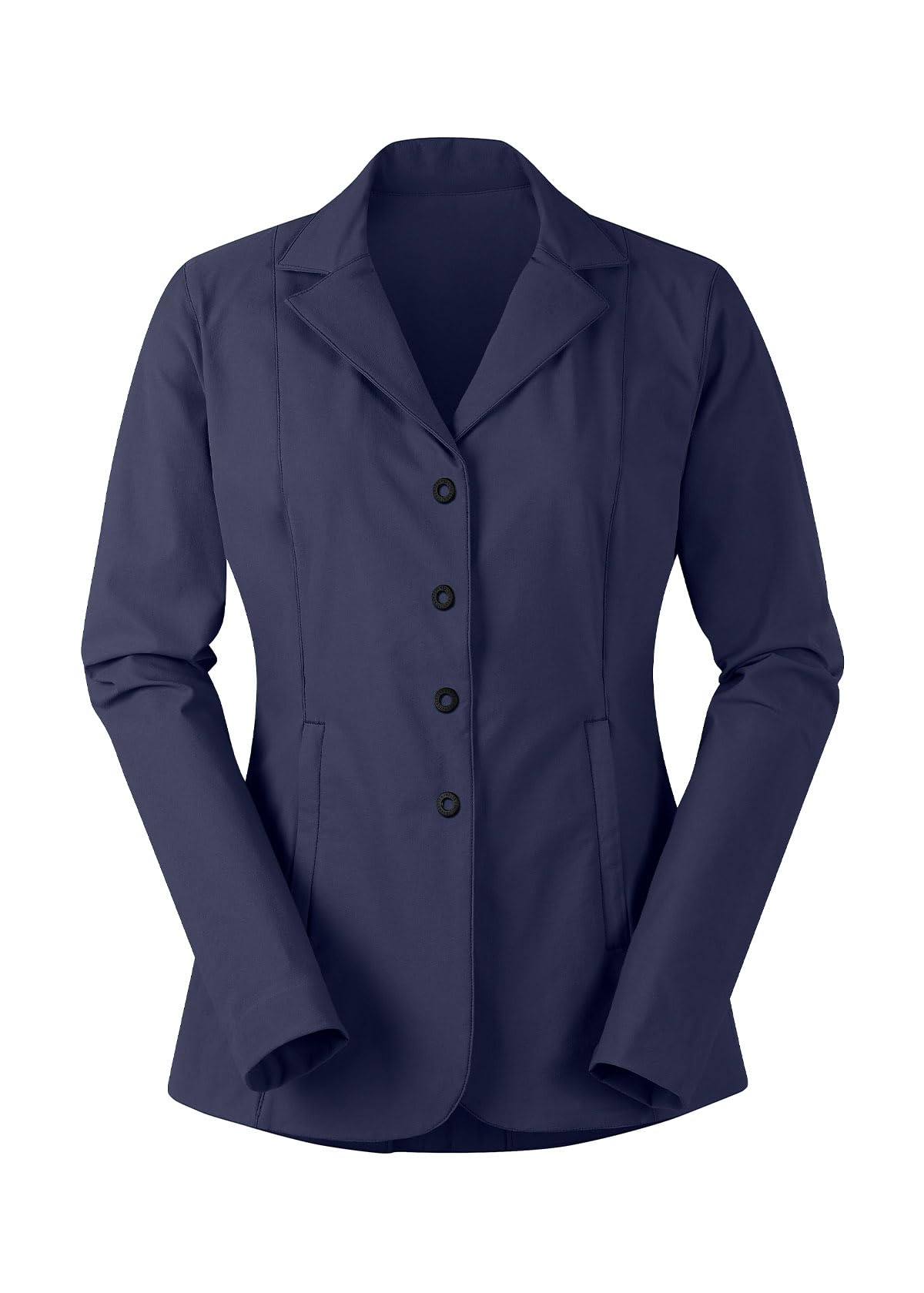 Kerrits Women's Equestrian Stretch Competitor Coat – Lightweight 4-Snap English Horse Show Jacket for Riding & Competition | Machine Washable | Perfect for Dressage, Show Jumping & Equestrian Events