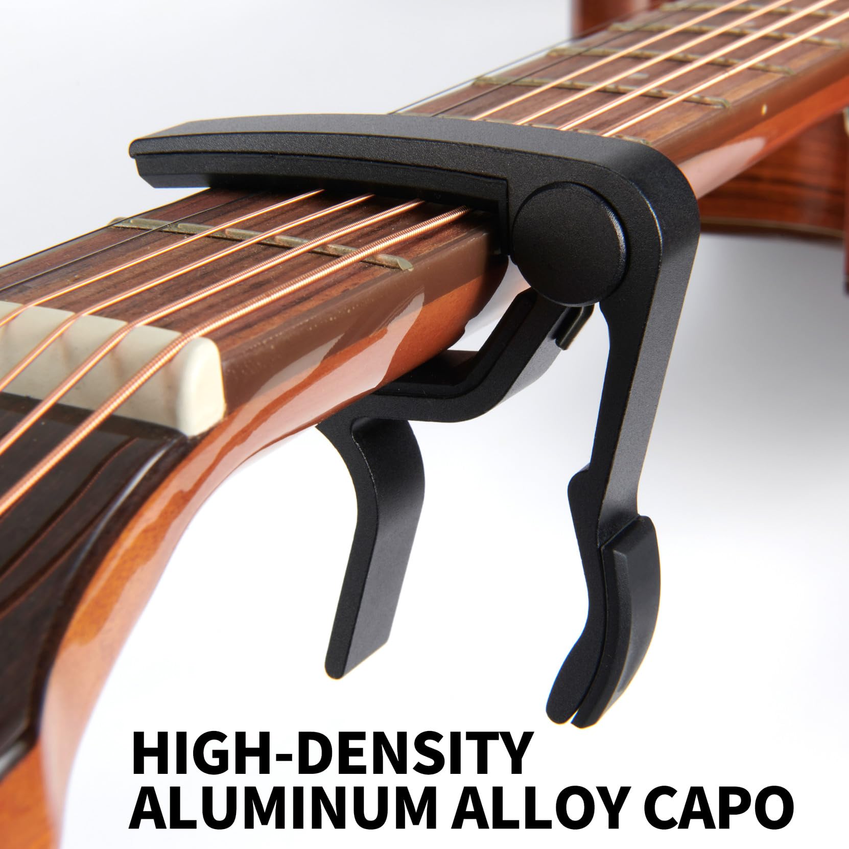 Premium Guitar Accessories Kit - Strap, Capo, Picks, Tuner & String Winder - Perfect Gift for Men & Beginners - Ideal for Practice, Performances & Music Lessons