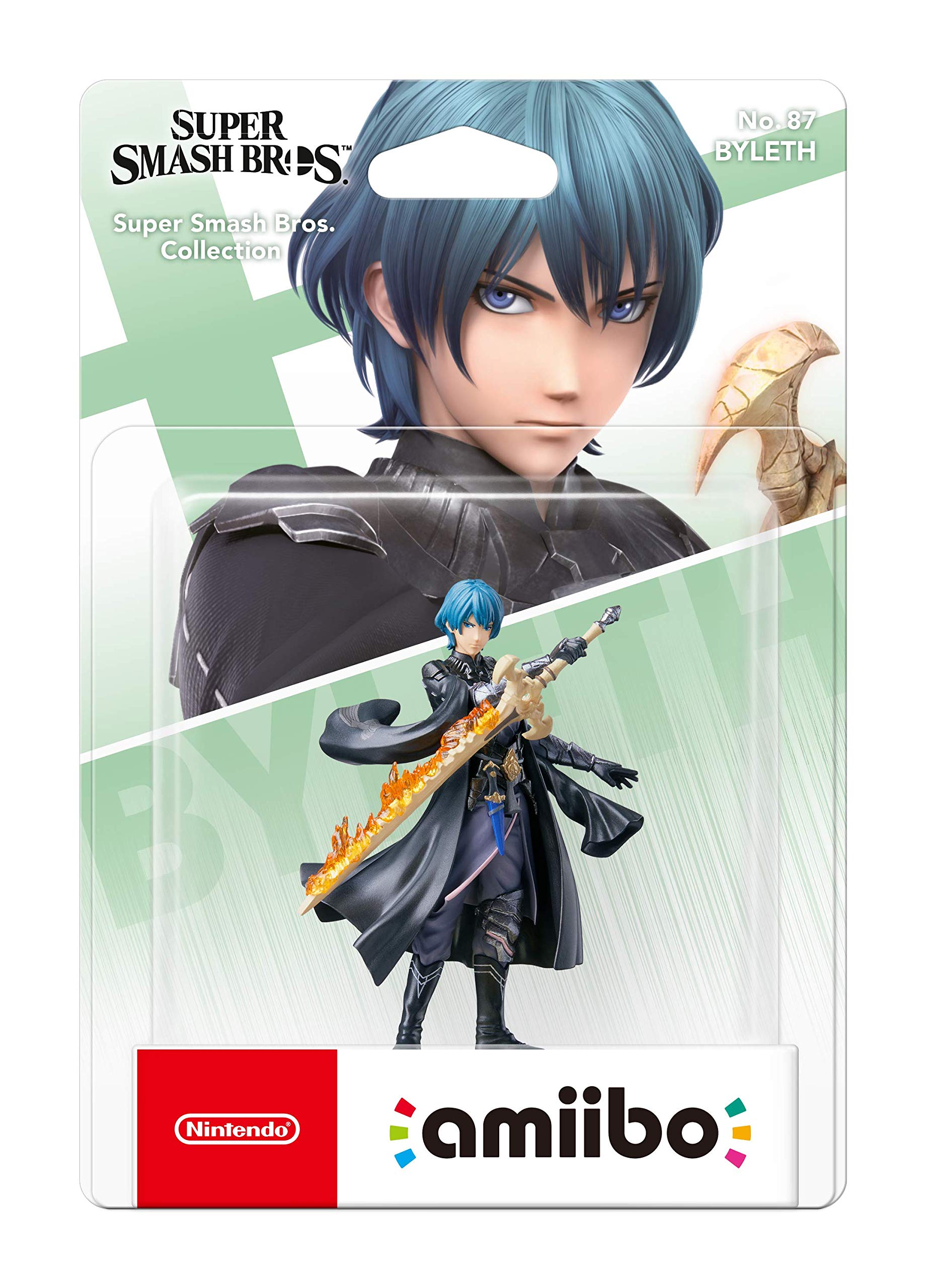 Official Nintendo Switch Amiibo Byleth Figure - Super Smash Bros Ultimate Compatible - Perfect for Gaming Collectors and Fans