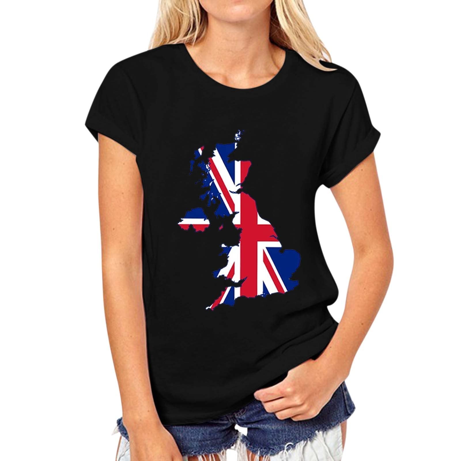Women's Floral Printed Short Sleeve T-Shirt - Summer Crew Neck & V-Neck Casual Top - Loose Fit Tee for Everyday Wear, Beach Outings, and Weekend Brunch