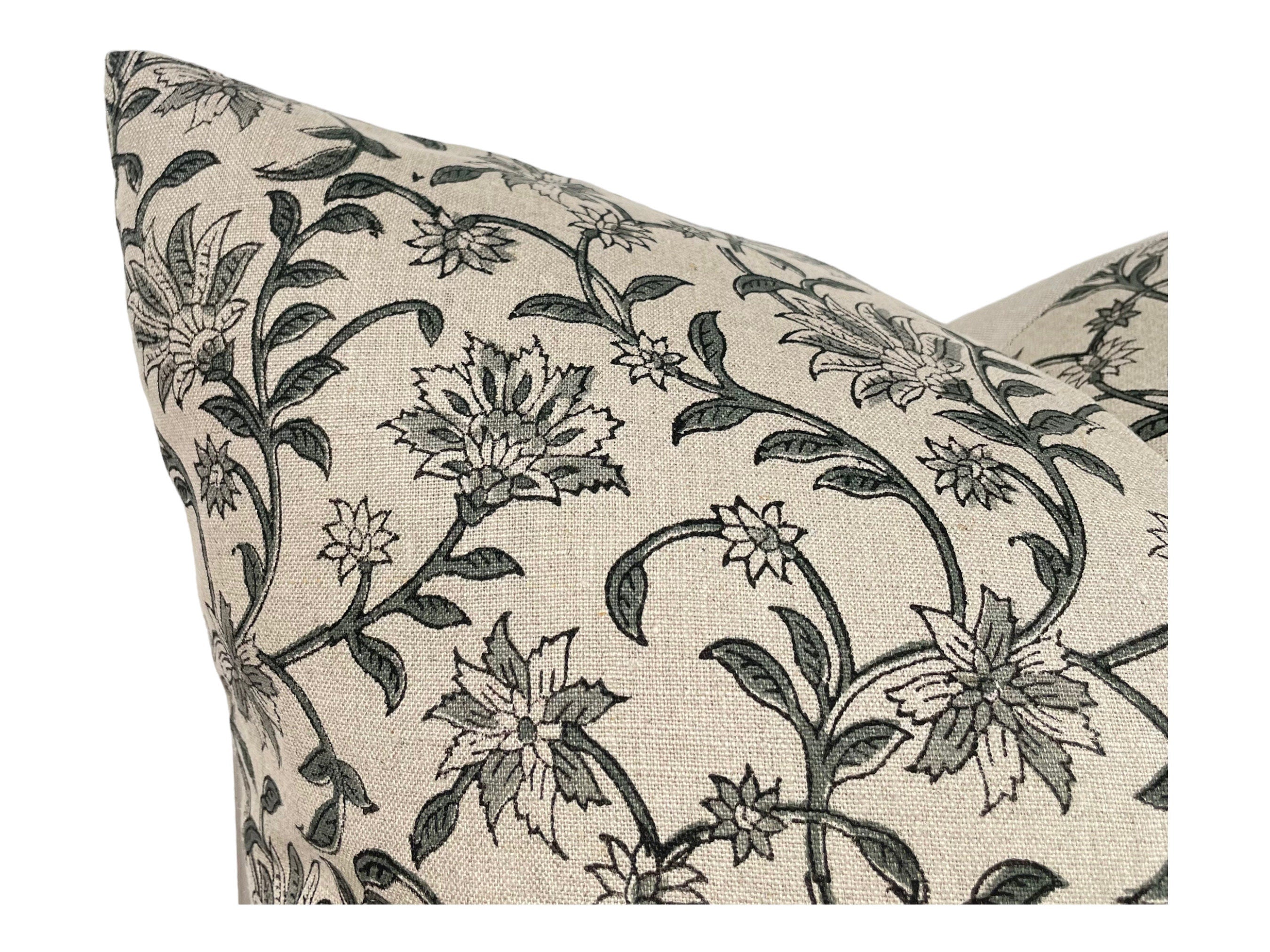 Stylish Montclair Floral Pillow Cover - Decorative Cushion Case for Sofa, Bedroom & Living Room - Home Decor Accent for Modern Interiors