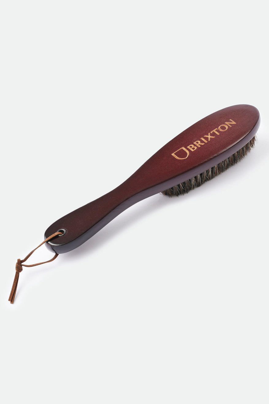 Premium Black Hat Brush for Gentle Cleaning & Maintenance - Perfect for Fedoras, Baseball Caps & Felt Hats