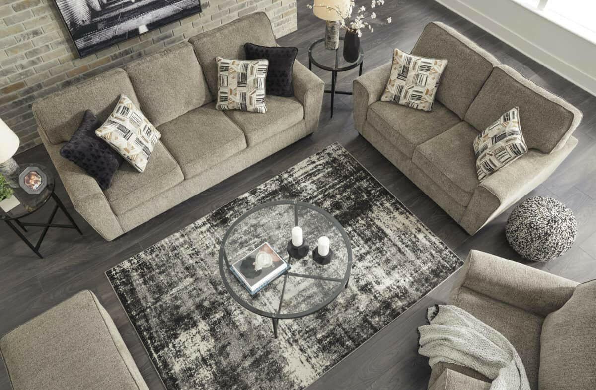 McCluer 3-Piece Sofa and Loveseat Set 810033 - Modern Living Room Furniture for Small Spaces, Apartment & Cozy Home Decor