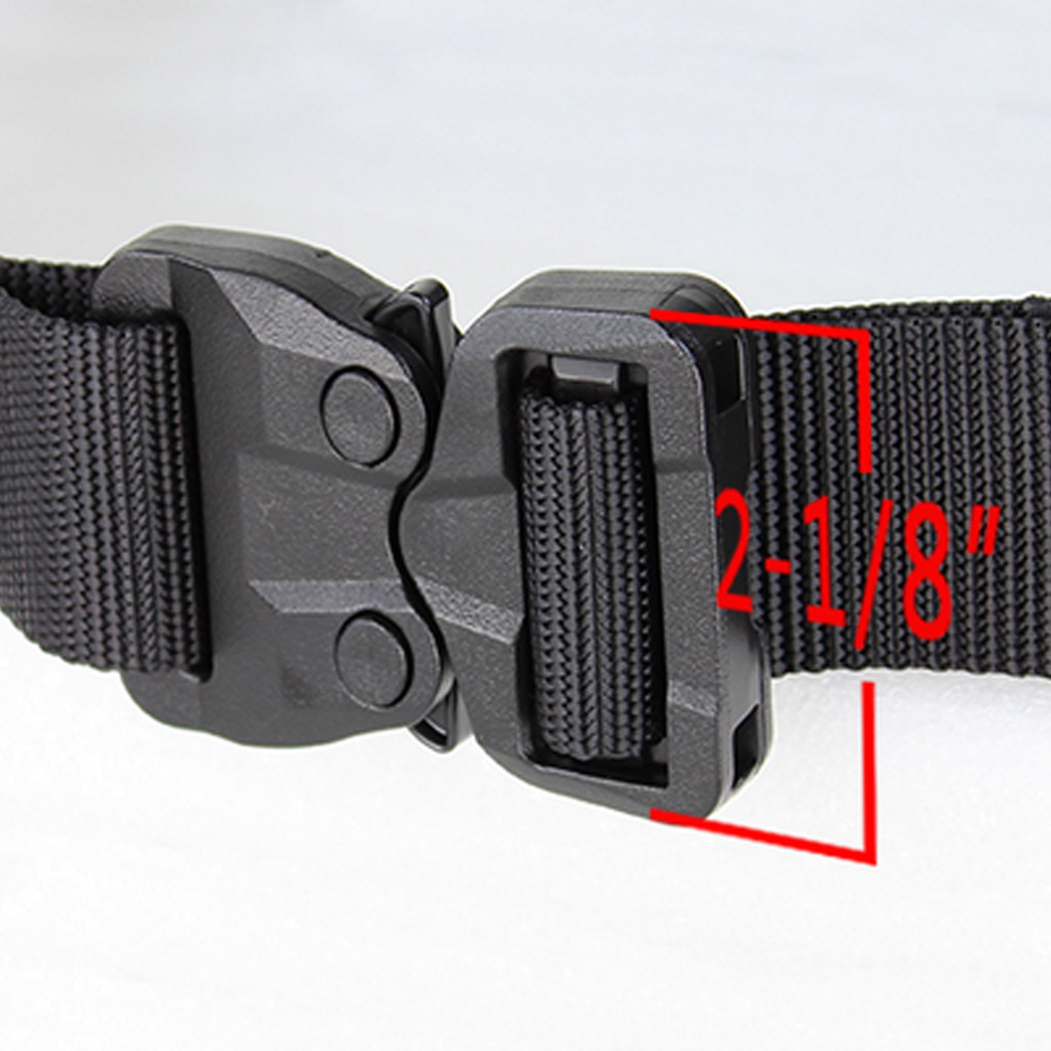Condor GT Cobra Tactical Belt for Men - Heavy Duty Military Style Riggers Belt - Perfect for Outdoor, Hiking, Camping & Tactical Use