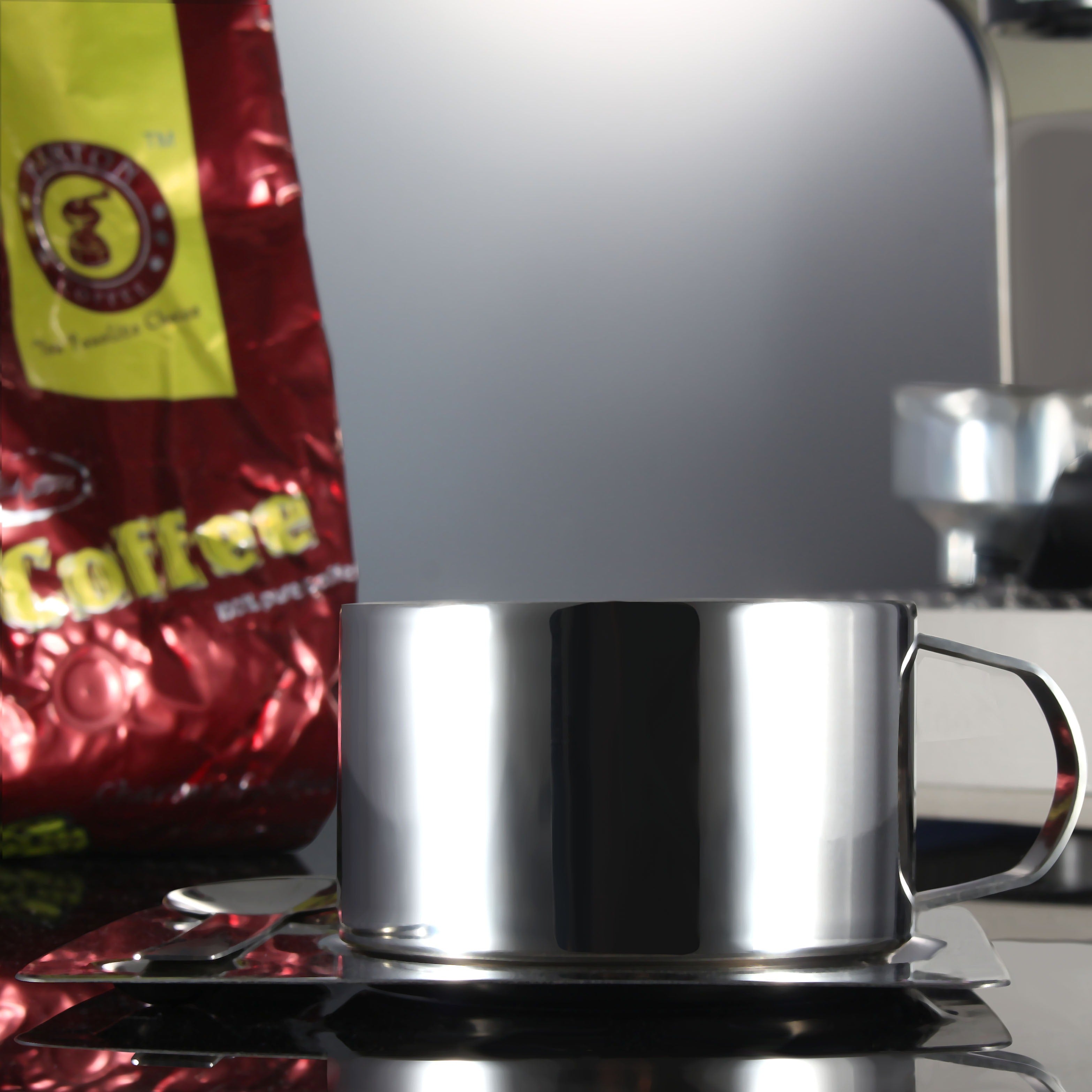 Premium Double Wall Insulated Stainless Steel Travel Mug - Keeps Tea & Coffee Hot/Cold for Hours - Perfect for Office, Commuting, Camping & Outdoor Activities