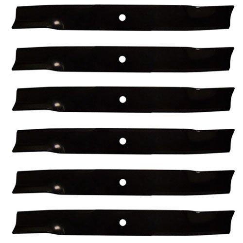 (6 Pack) Premium Replacement XHT Lawn Mower Deck Blades - Fits Oregon 92-043 | 20-15/16