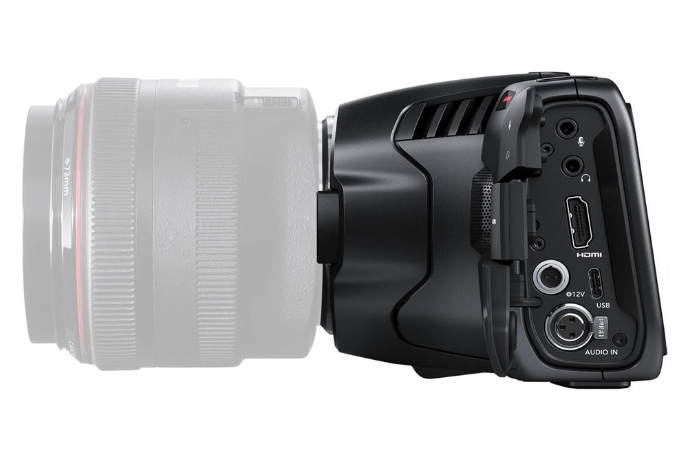 Blackmagic Design Pocket Cinema Camera 6K Pro - 6K Super 35 HDR Video Camera with EF Mount | Perfect for Filmmaking, Vlogging & Professional Video Production