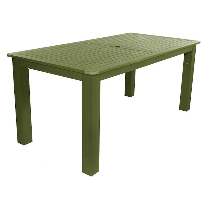 Outdoor Rectangular Counter Height Dining Table - Weather-Resistant Patio Furniture for Backyard, Deck, and Garden Dining - Perfect for Entertaining Guests