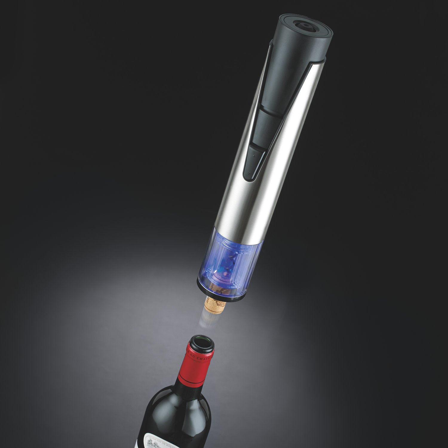 Premium 2-in-1 Electric Wine Bottle Opener & Preserver Set - Automatic Corkscrew with Vacuum Sealer & 7 Stainless Steel Accessories - Perfect for Home Bars, Dinner Parties & Wine Tasting Events