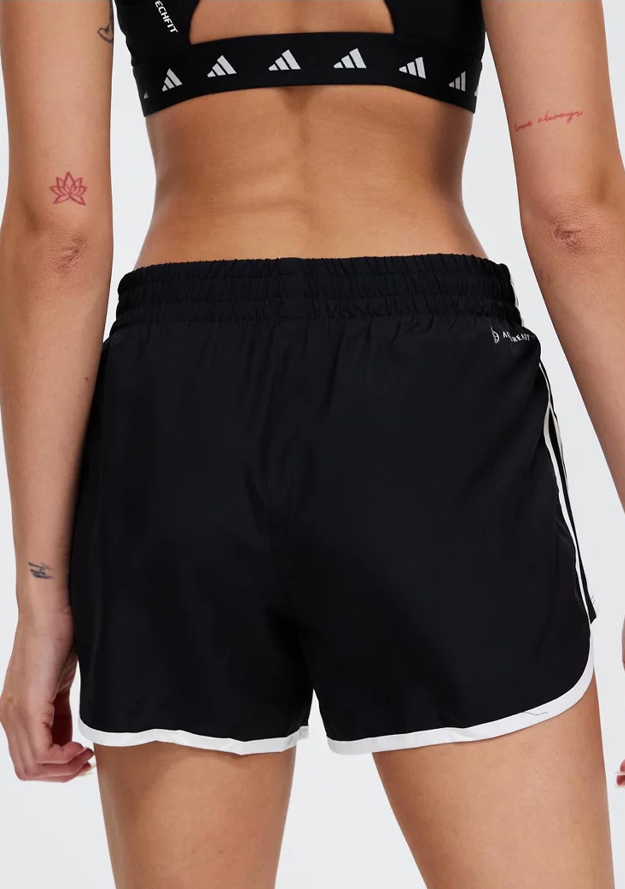 Adidas Women’s Marathon 20 4-Inch Running Shorts - Lightweight Quick-Dry Athletic Shorts for Women - Perfect for Running, Gym Workouts & Yoga