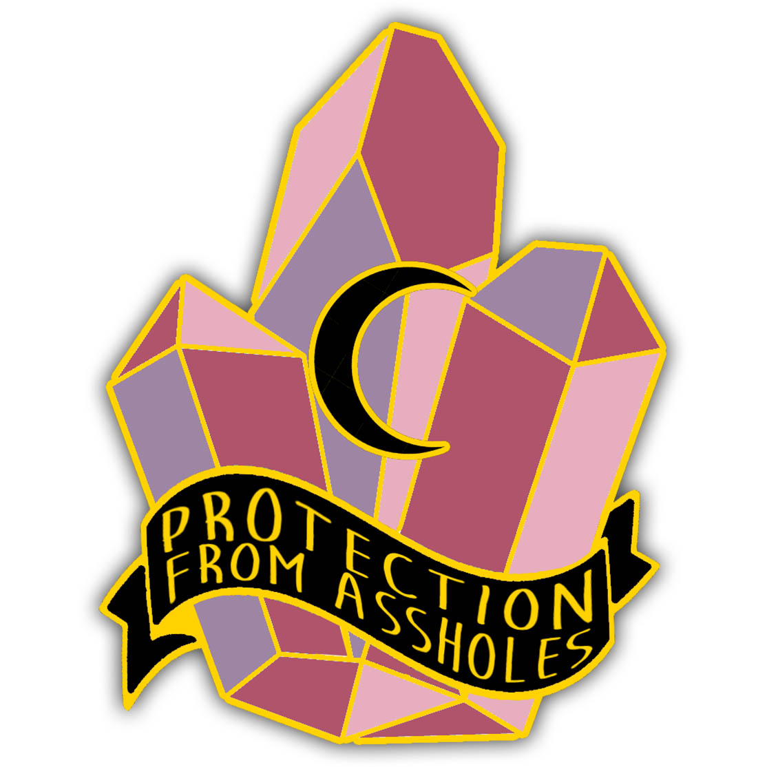 Funny Car Magnet for Protection - Hilarious 'Protection From A-holes' Decal - Perfect for Bumper Stickers, Office Humor & Gag Gifts