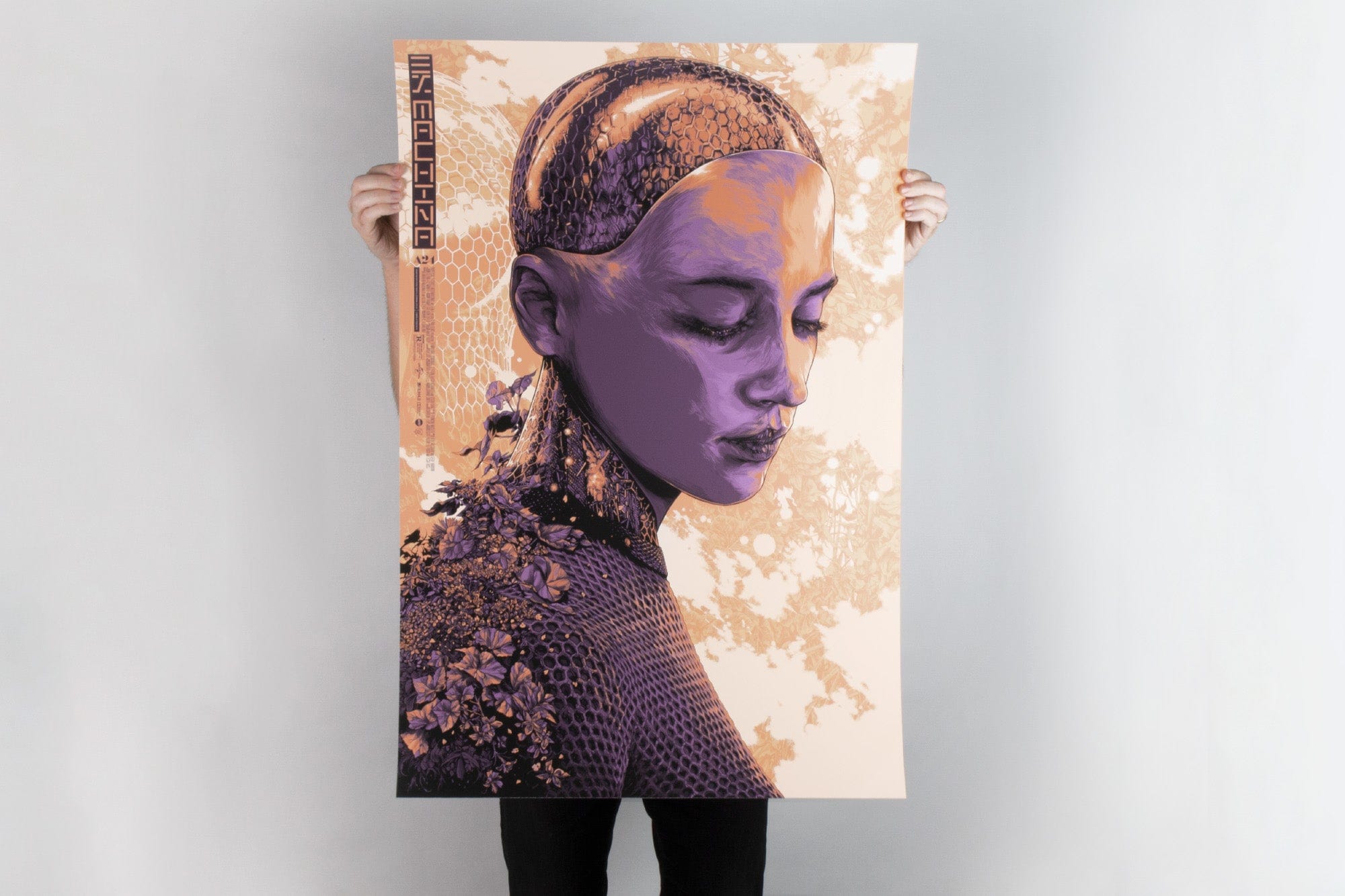 Ex Machina Movie Poster - Limited Edition Variant Art Print for Sci-Fi Fans - Perfect for Home Theater, Office Decor & Gift for Film Lovers