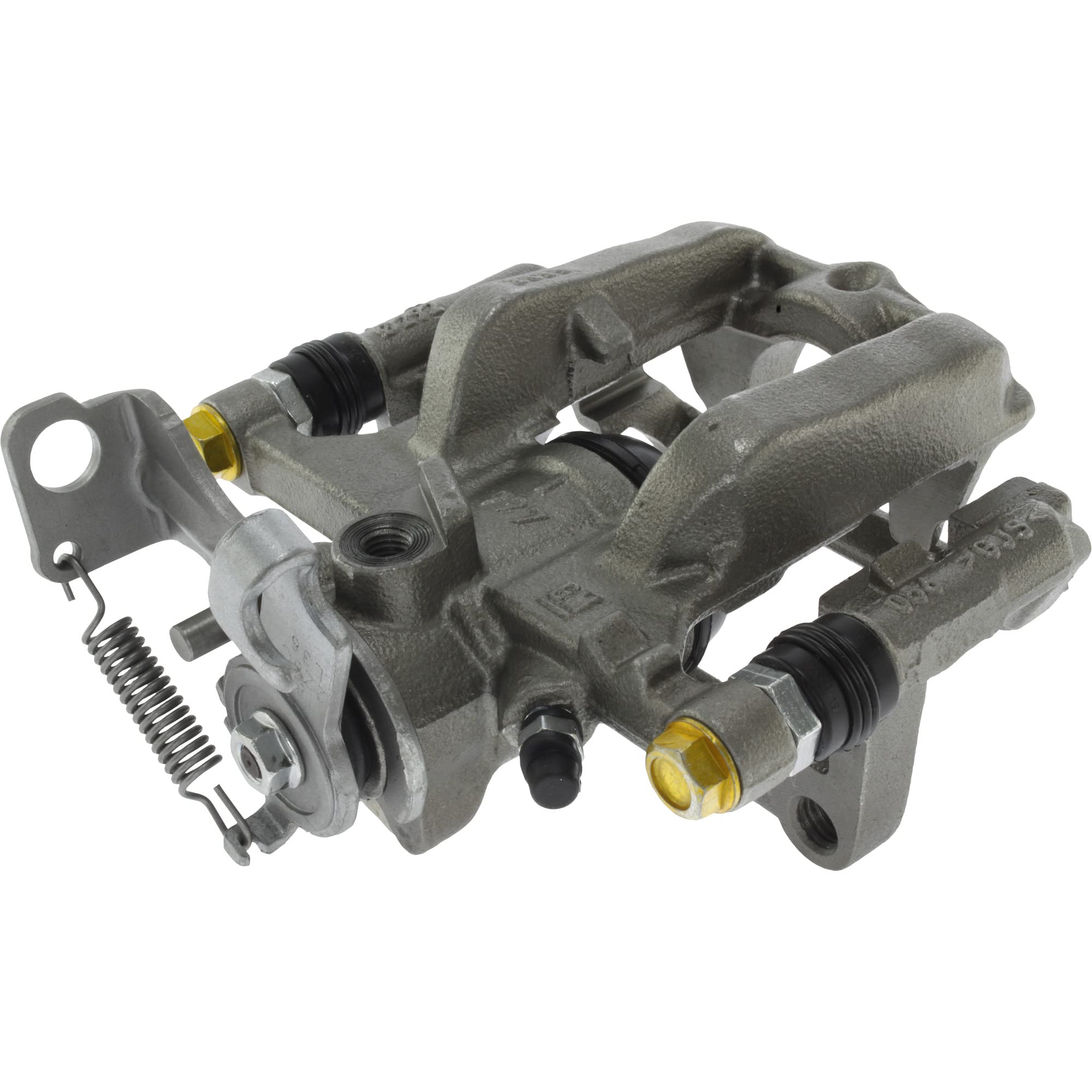 Centric 141.62640 Semi-Loaded Brake Caliper Assembly - Includes Housing, Bracket, Cable Guide, Lever & Spring - Perfect for Car Brake System Repair & Maintenance