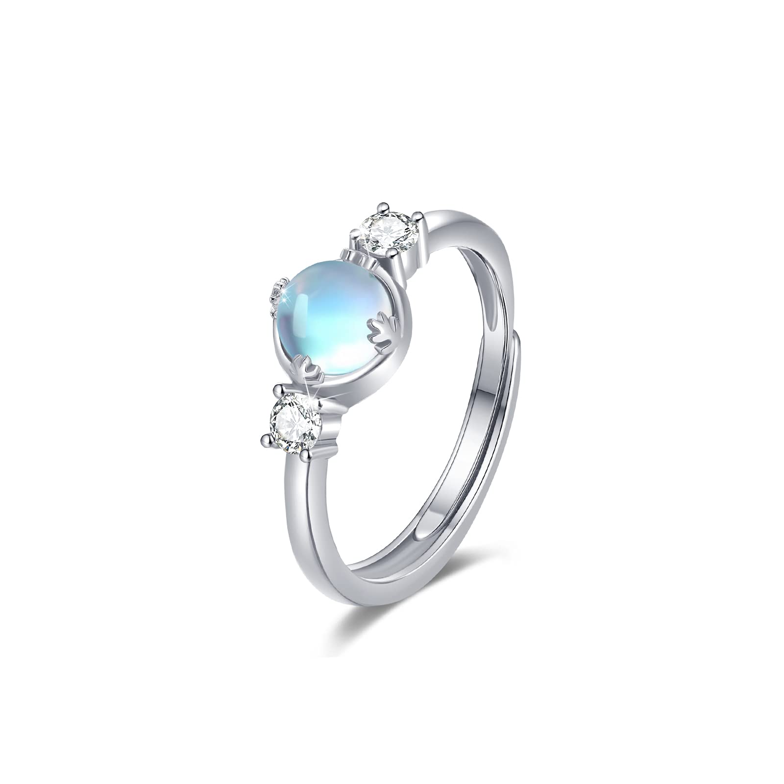 Handmade Adjustable Women's Statement Rings - Dainty Minimalist Thumb & Finger Rings for Women & Girls - Perfect for Engagement, Wedding, Promise, Birthday Gifts (Wife, Girlfriend) - Ideal for Everyday Wear, Date Nights & Special Occasions