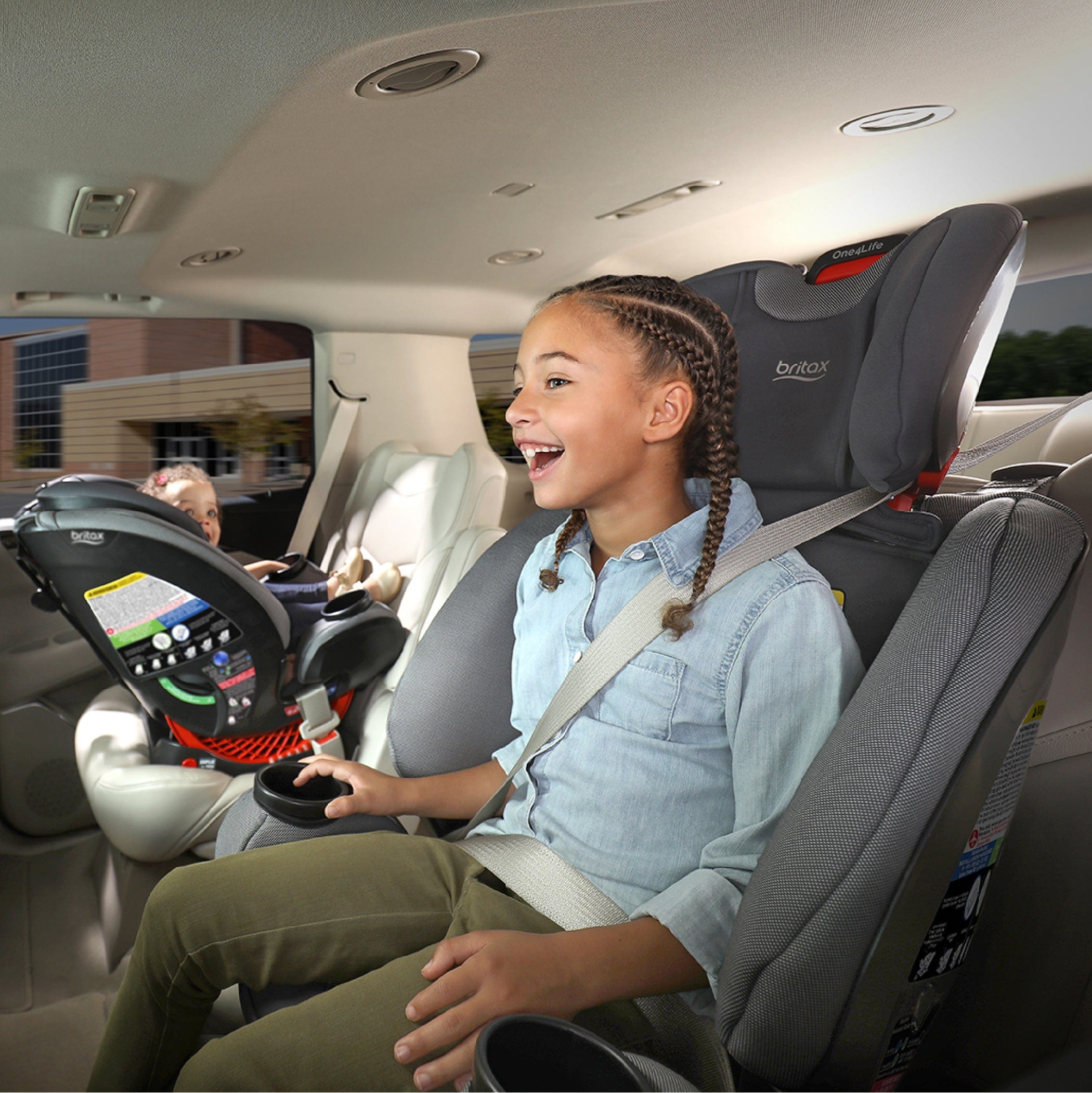 Britax One4Life Clicktight All-in-One Convertible Car Seat for Infants to Toddlers - Safe & Comfortable for Extended Rear-Facing & Forward-Facing - Perfect for Family Travel & Daily Commutes