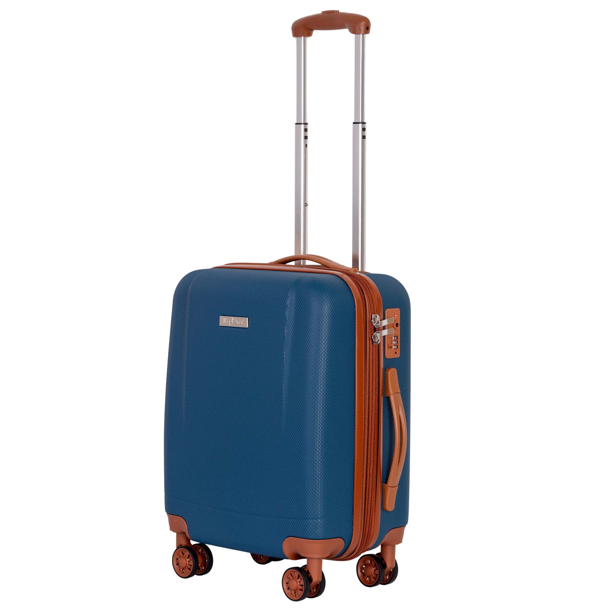 Premium Explorer First Class Carry On Luggage - Lightweight Hardshell Spinner Suitcase with TSA Lock for Business Travel & Weekend Getaways