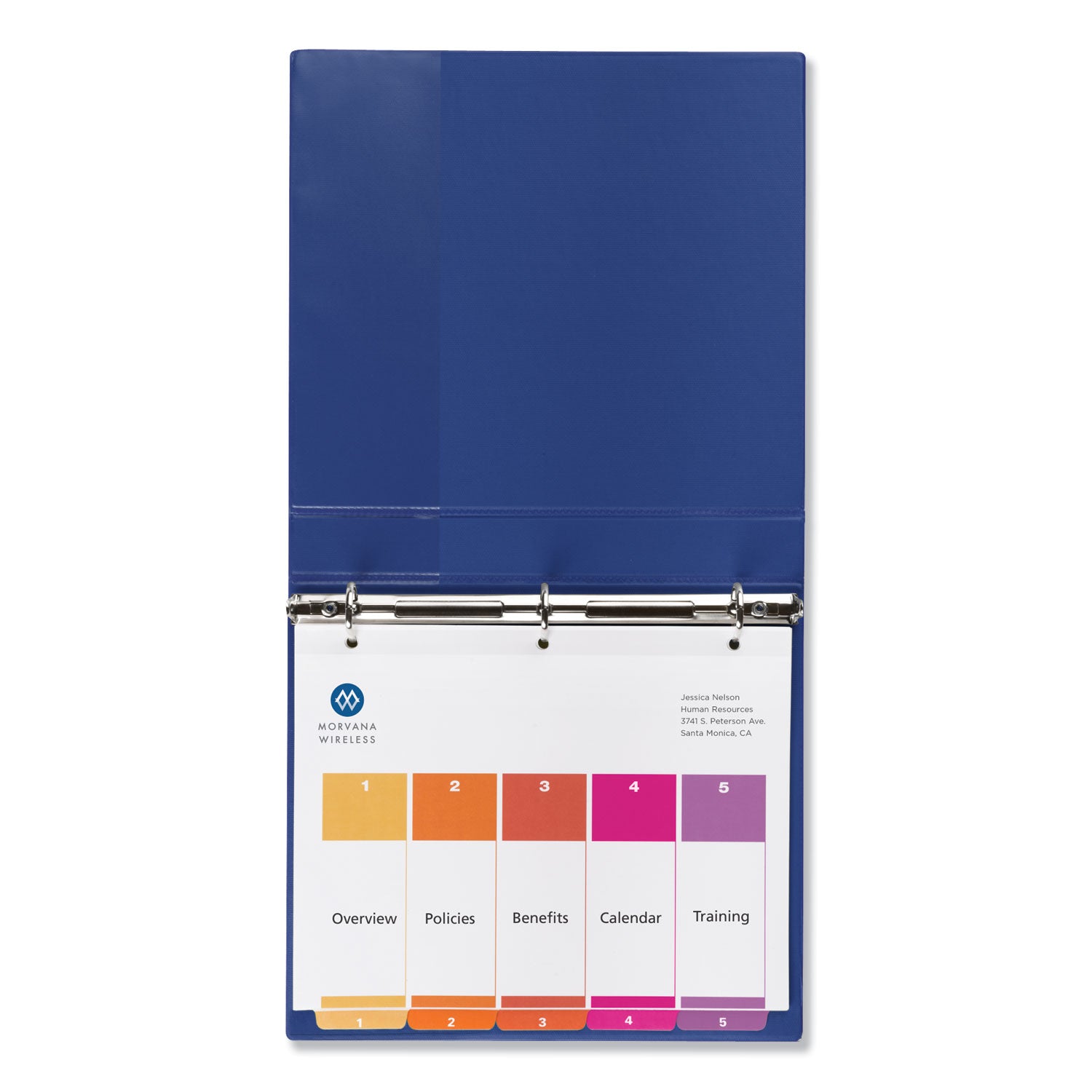 Avery® Customizable 5-Tab Index Dividers, 1-5 Numbered, 11
