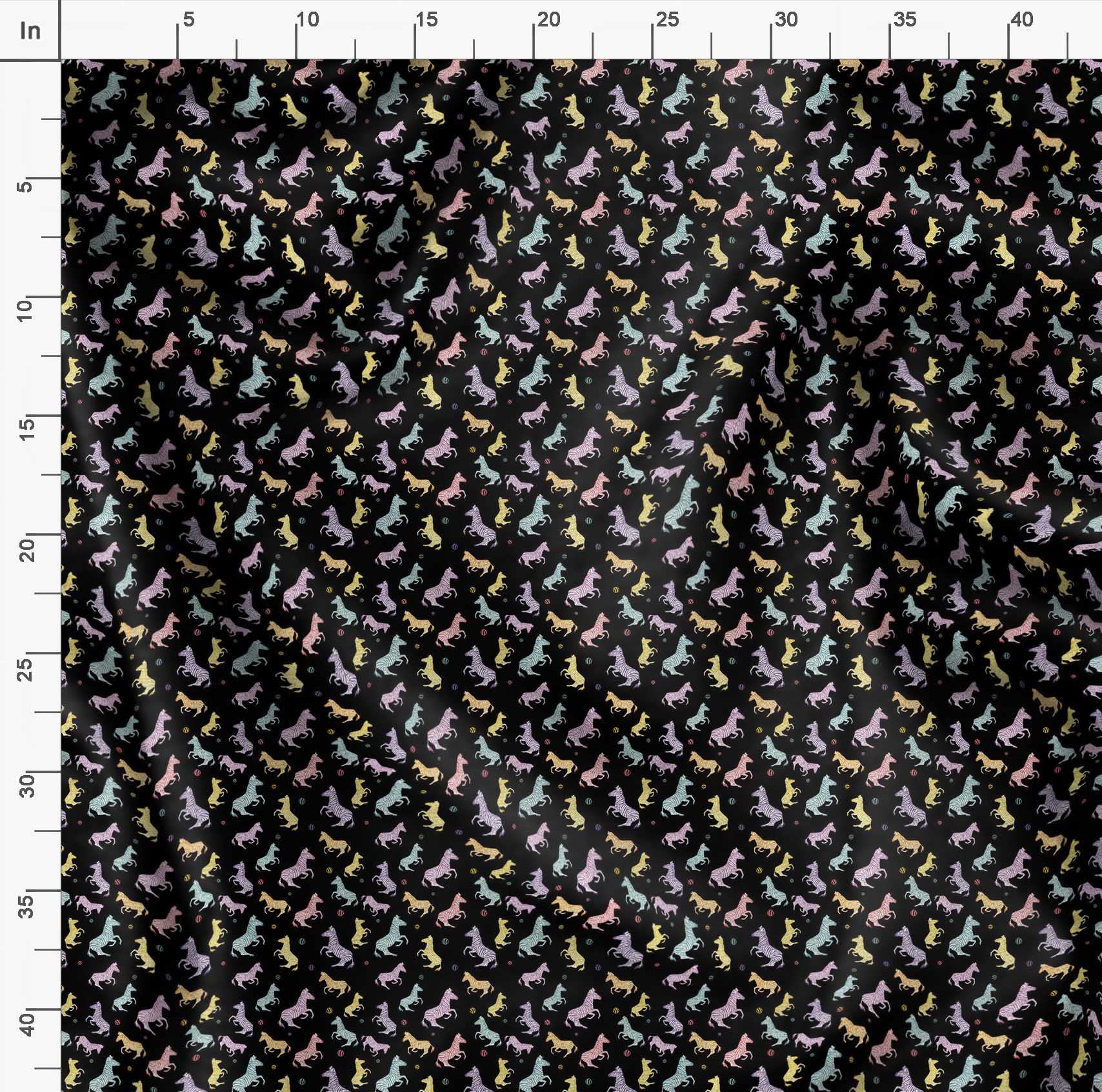 Soimoi Moss Georgette Black Fabric by The Yard - 42 Inch Wide Wild Animal Print Material - Nature-Inspired Textiles for Fashion Dresses, Scarves & Home Decor
