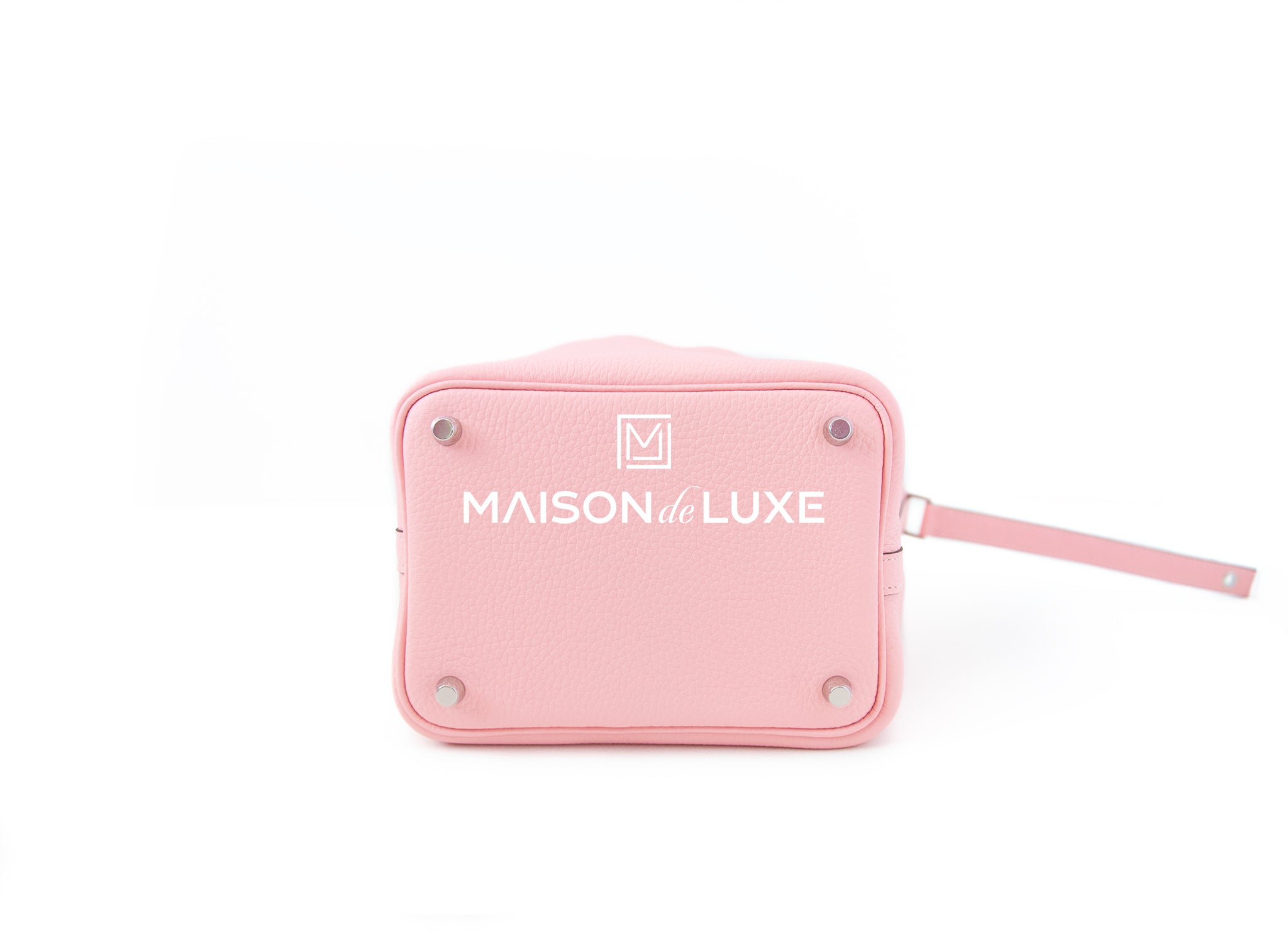 Authentic Hermes Picotin Lock 18 Bag in Rose Sakura with Palladium Hardware - Perfect for Everyday Use, Work & Special Occasions