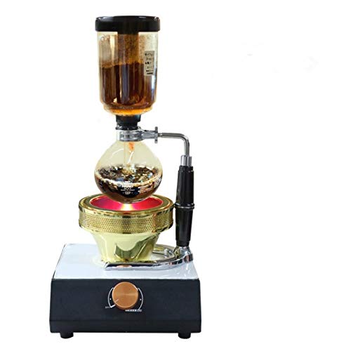 YuchenTech 110V Halogen Beam Heater Burner for Siphon Coffee Maker - Professional Coffee Heating Stove with Adjustable Temperature for Home & Cafe Use