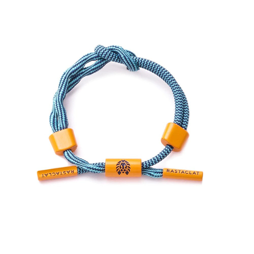Rastaclat Morning Blues Wristband - Adjustable S/M Size for Men & Women - Perfect for Running, Gym, Workout & Daily Wear