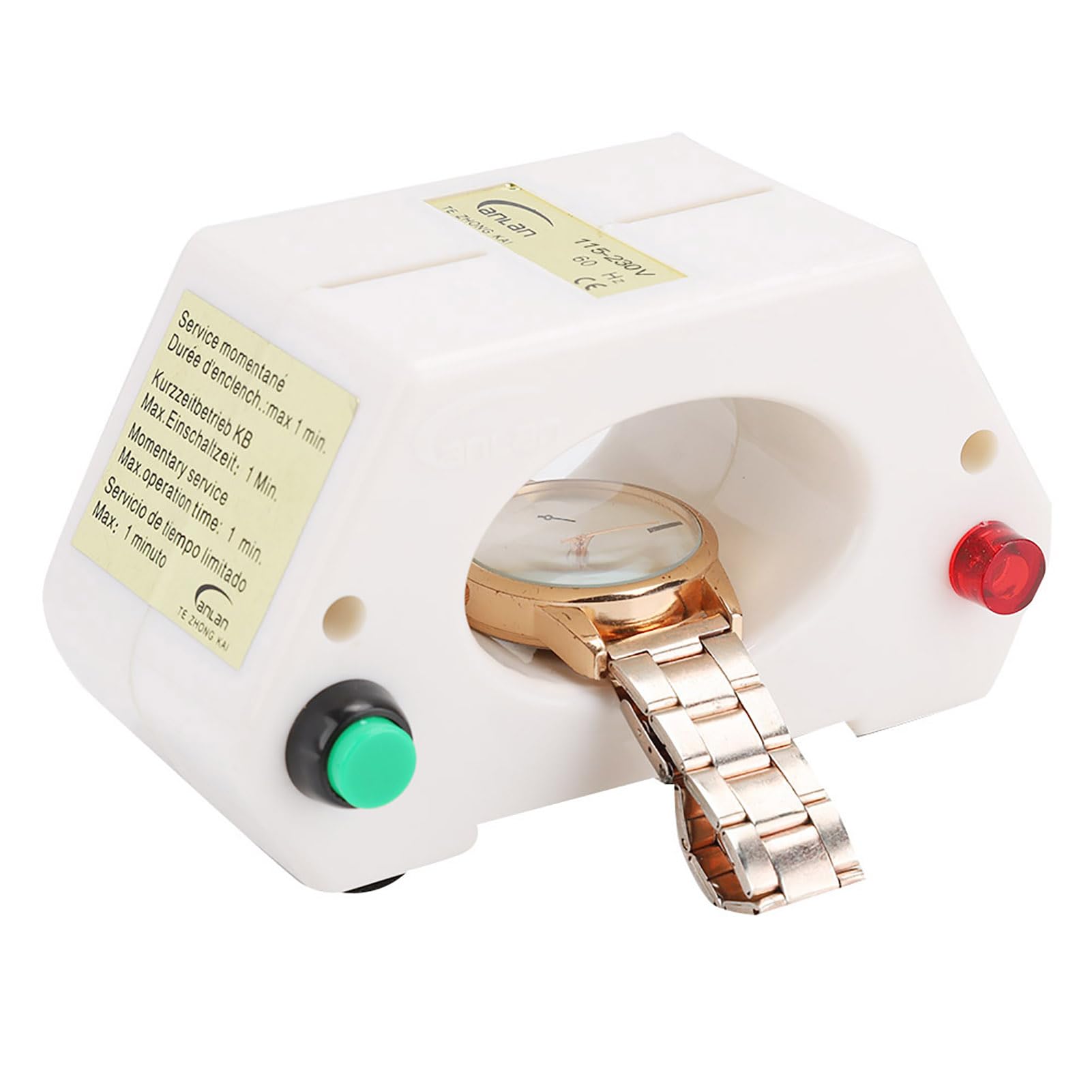 Professional Watch Demagnetizer - Lightweight Mechanical Tool for Watch Repair (US Plug) - Perfect for Watchmakers & Repair Workers