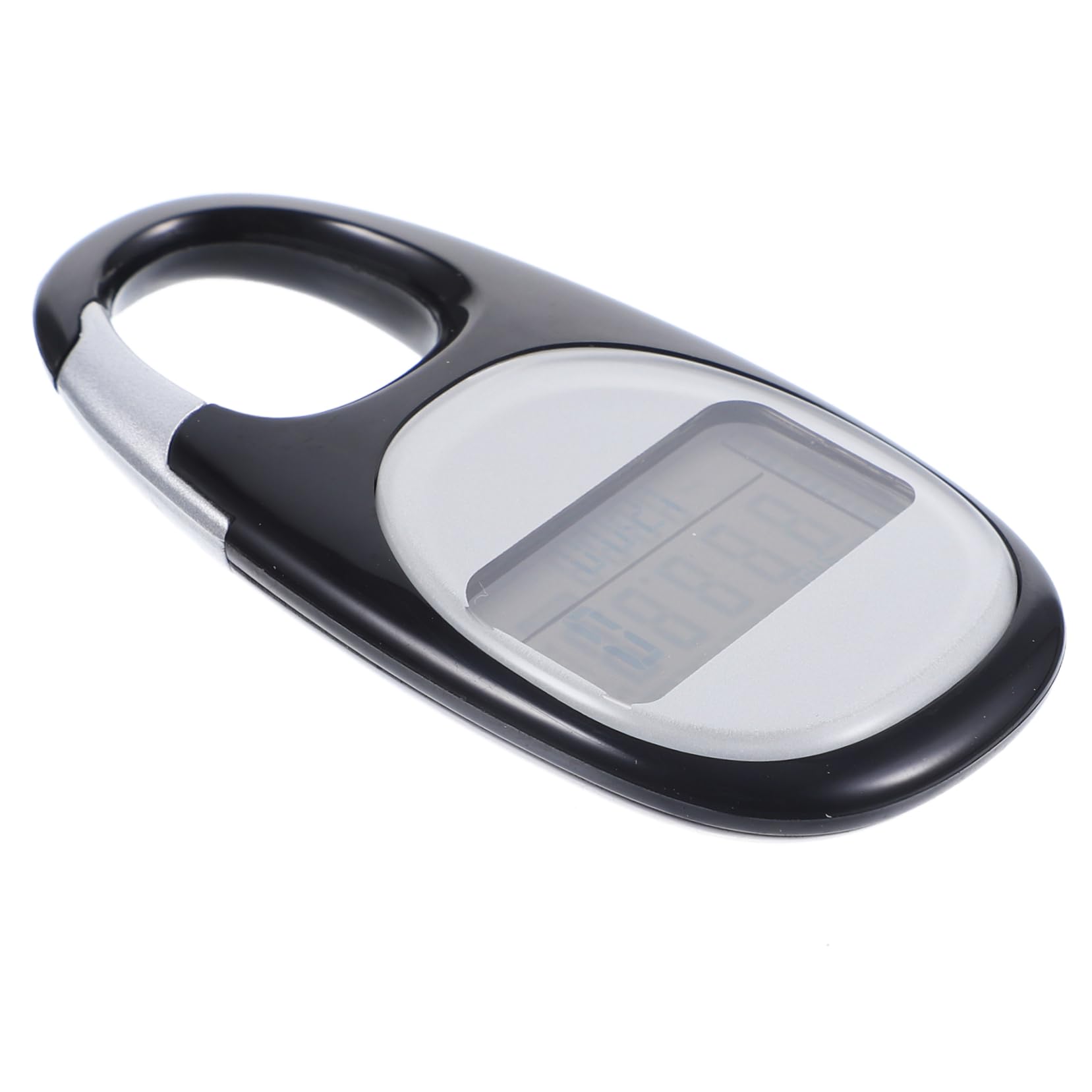 MILISTEN Clip-On Pedometer for Walking - Accurate Step Counter for Outdoor Activities, Running & Fitness Tracking - White ABS Design | Perfect for Hiking, Jogging & Daily Exercise