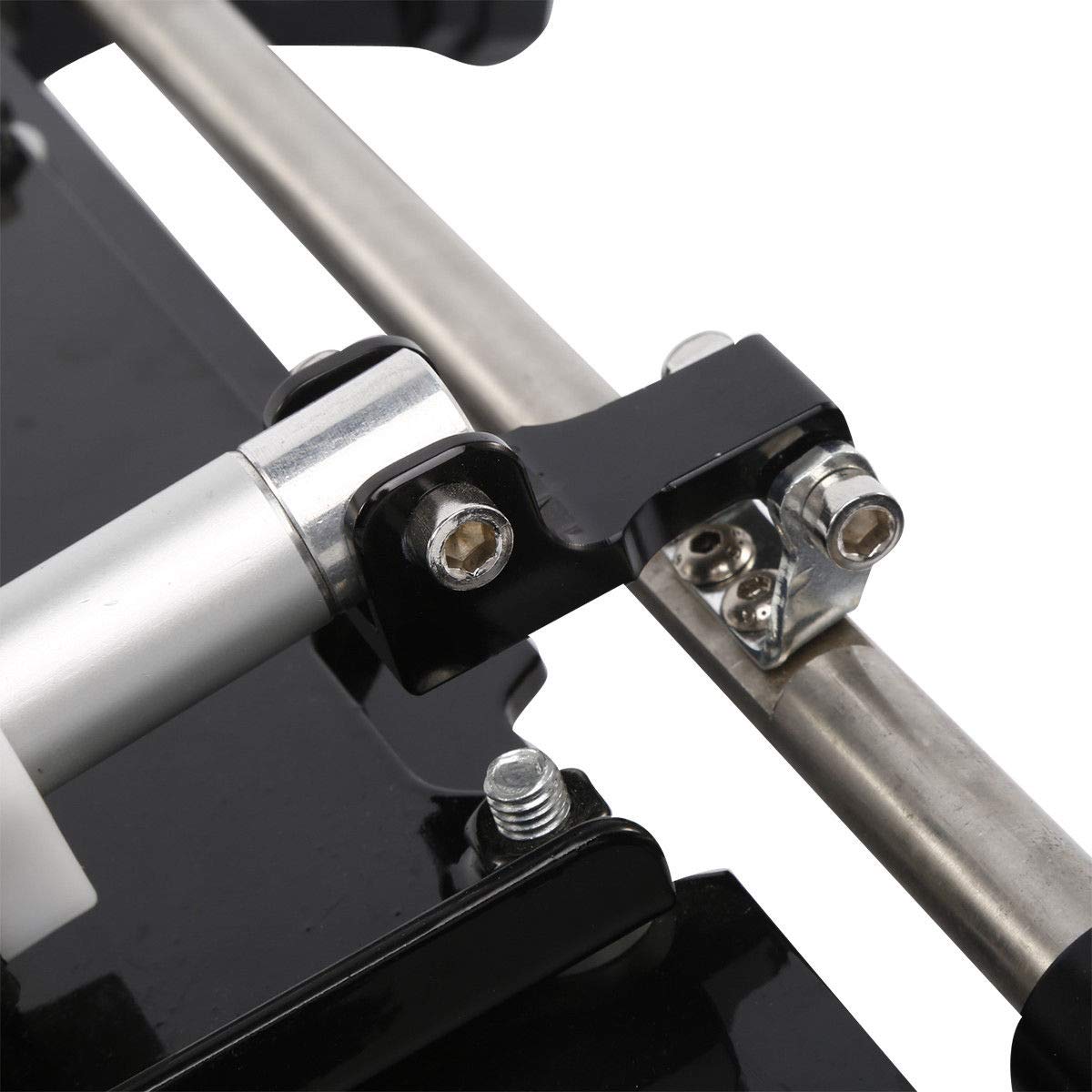 XFMT Rear Shock Absorber Suspension with Electric Center Stand - Air Ride Suspension for Motorcycles & Scooters - Perfect for Smooth Rides & Enhanced Stability on Rough Roads