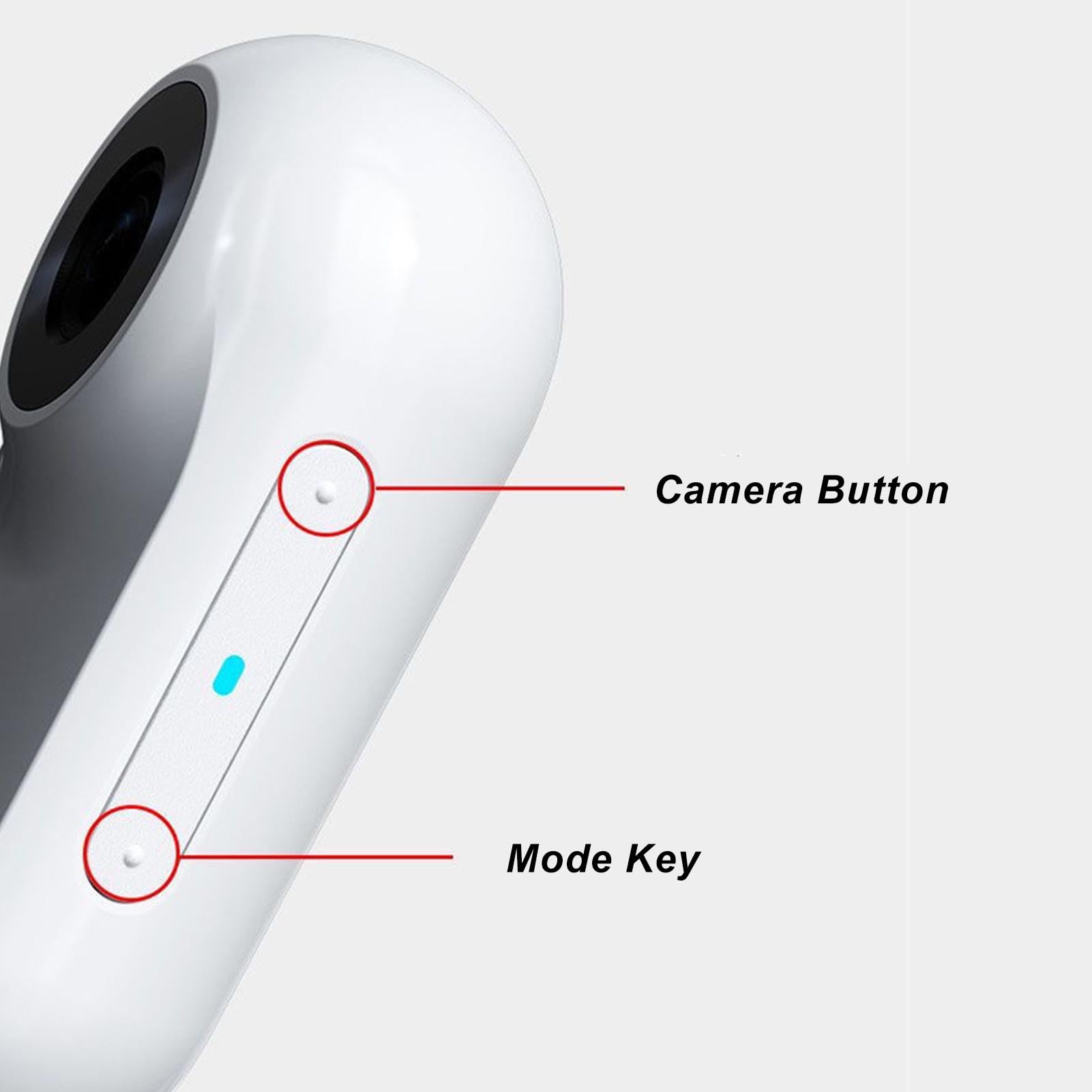 1080P HD Pocket Sports Camera - Small Magnetic Thumb Action Camera with 1 Inch Display | Perfect for Travel Vlogging, Skiing, Cycling & Outdoor Adventures