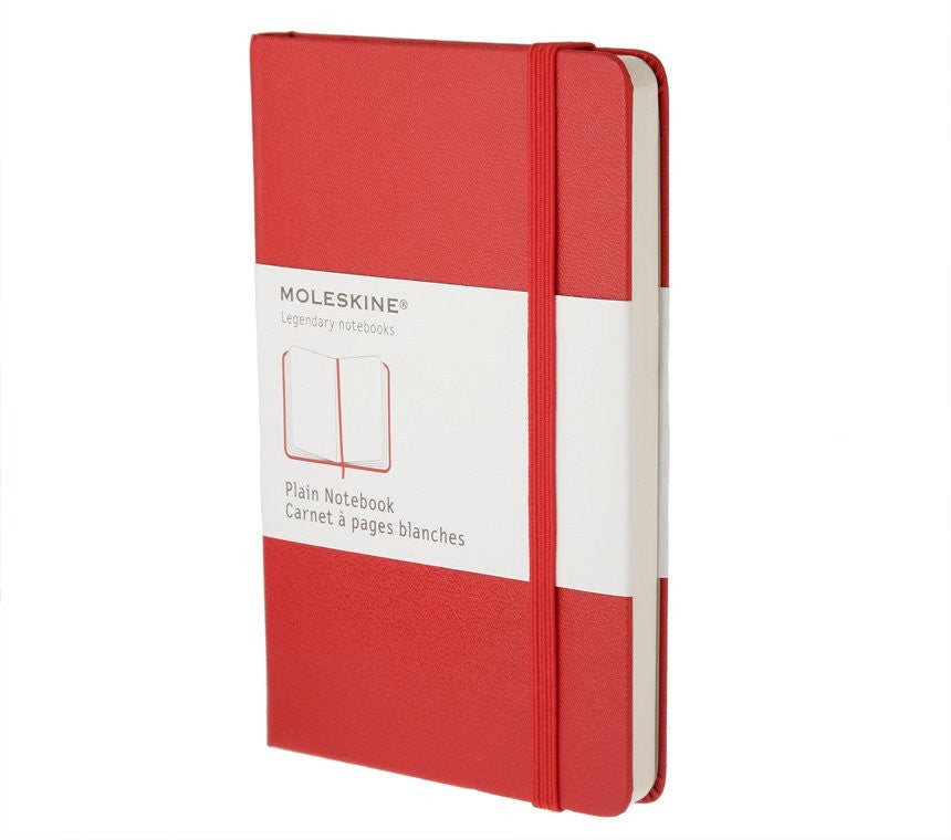 Premium Moleskine Colored Plain Notebook - Pocket Size (3.5