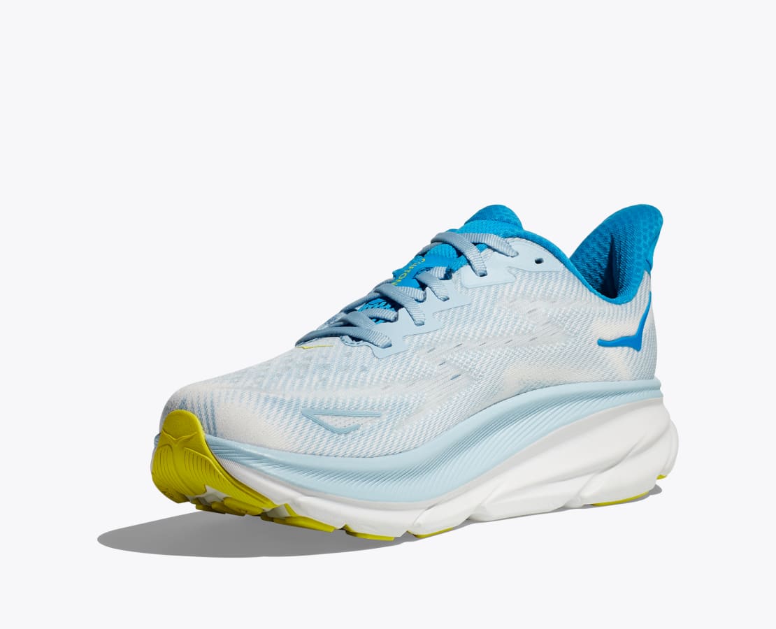 HOKA ONE ONE Clifton 9 Running Shoes for Men - Lightweight Cushioned Road Running Sneakers for Jogging, Walking & Gym Workouts