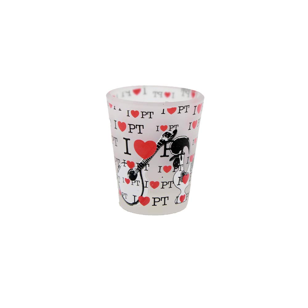 Portugal Glass Shot Glasses Set of 2 - Authentic Portuguese Souvenir & Barware - Perfect for Cocktails, Whiskey Tasting & Home Decor