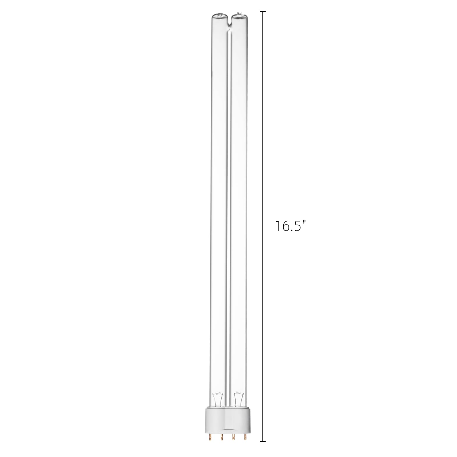 2 Pack 36W UVC Germicidal Bulbs - 2G11 Base Replacement UV Light Bulbs for HVAC Duct Air Purifiers & Pond Clarifiers | Kills Germs & Bacteria in Air & Water Systems
