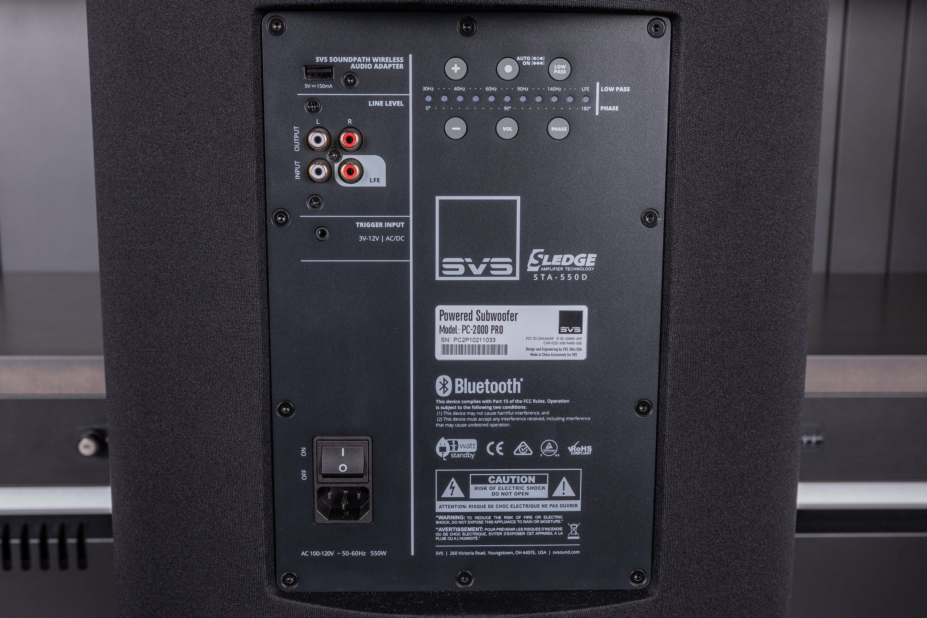 SVS PC Series Ported Cylinder Subwoofer - High Performance Home Theater & Music Bass Speaker for Immersive Audio Experience