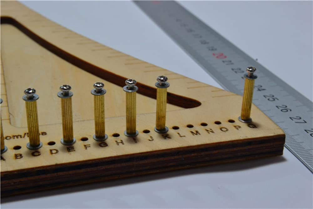 Wooden Ship Tool - Rope Ladder Weaver & Crochet Combo Kit for Nautical Crafts, DIY Boat Accessories, and Marine Decor Projects | Perfect for Sailors, Model Ship Builders, and Nautical Enthusiasts