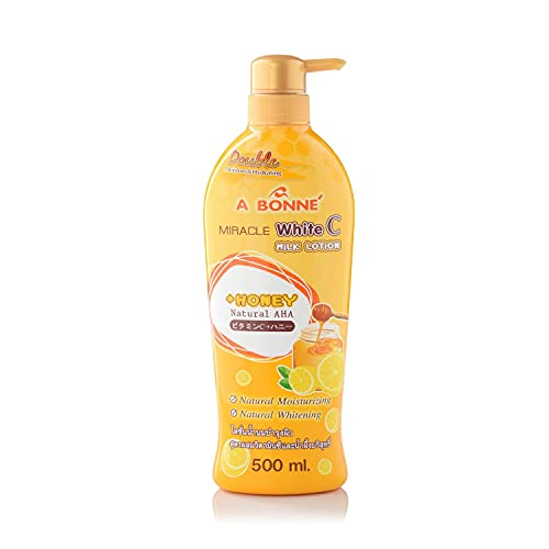 A Bonne Body Lotion for Smooth & Soft Skin - Lemon Scented Moisturizer for Dry Skin Care | Perfect for Daily Hydration & After Shower Use
