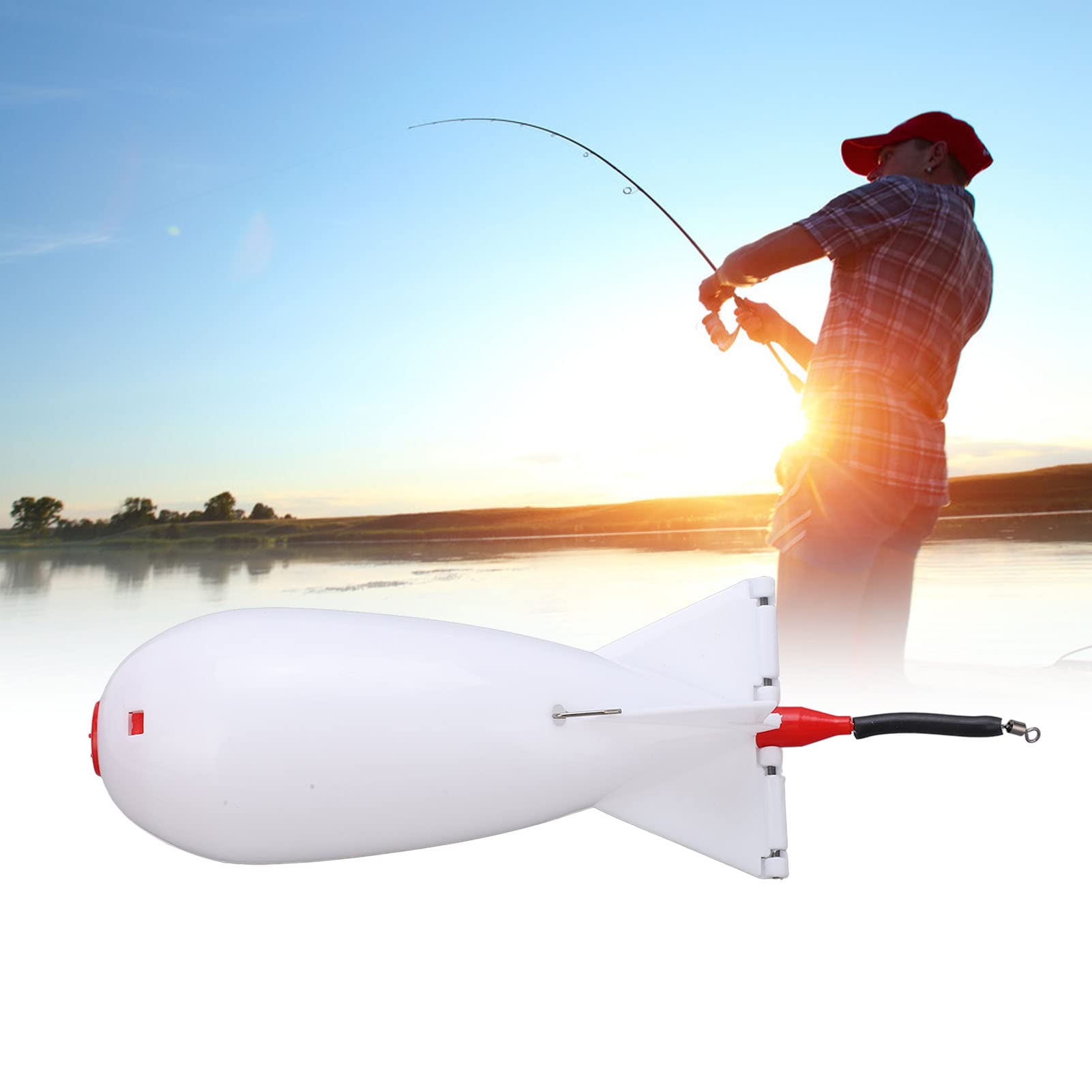 **Portable Fishing Float Holders - Durable Bait Tool & Feeder for Carp Fishing - Wear-Resistant Bomb Float Lure Holder for Nesting - Ideal for Freshwater & Saltwater Angling**