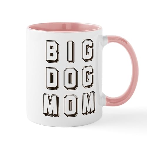 White/Pink Inside - Big Dog Mom