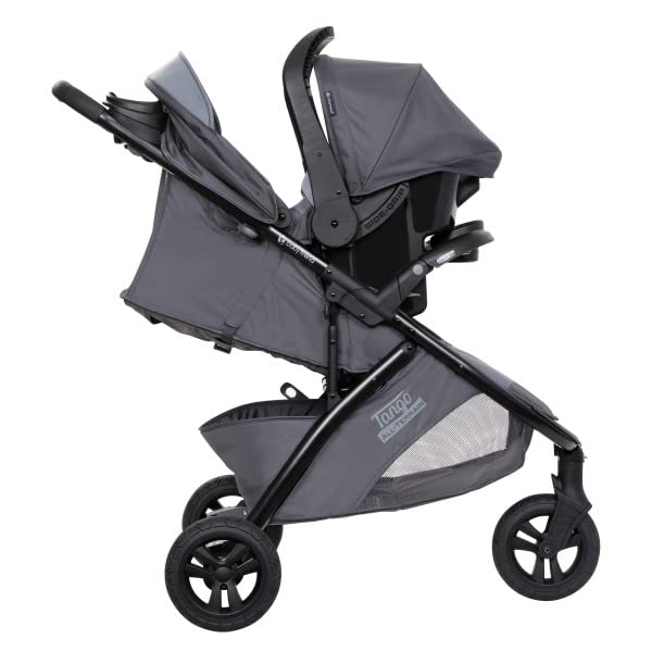 Baby Trend Tango 3 All-Terrain Stroller Travel System with EZ-Lift PLUS Infant Car Seat - Ultra Grey | Lightweight Compact Stroller for Newborns & Toddlers | Perfect for Travel, Shopping & Outdoor Adventures