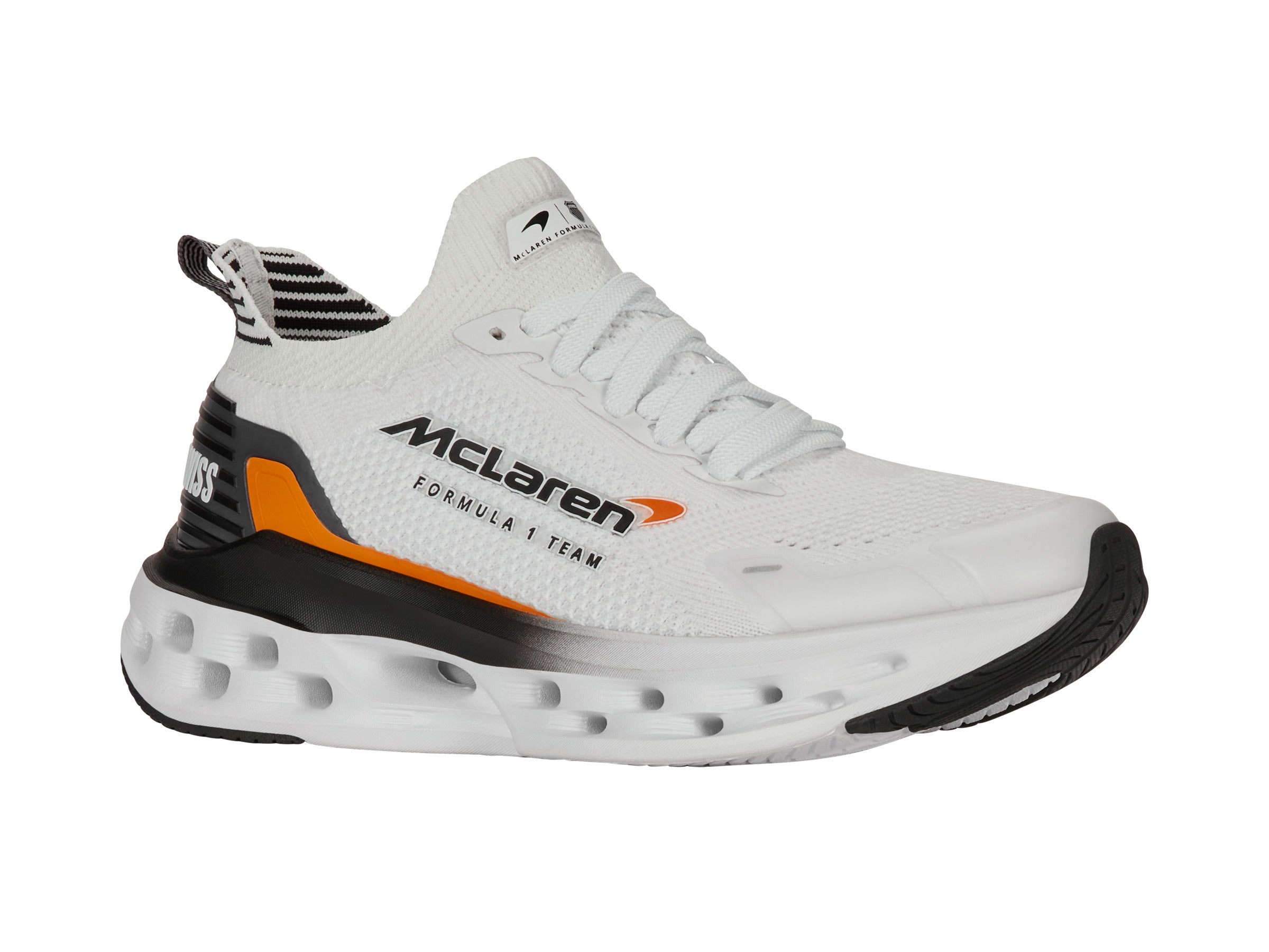 McLaren F1 Team Impulse Tubes Lite X - White/Black/Papaya - High-Performance Racing Gear for Motorsport Enthusiasts & Collectors