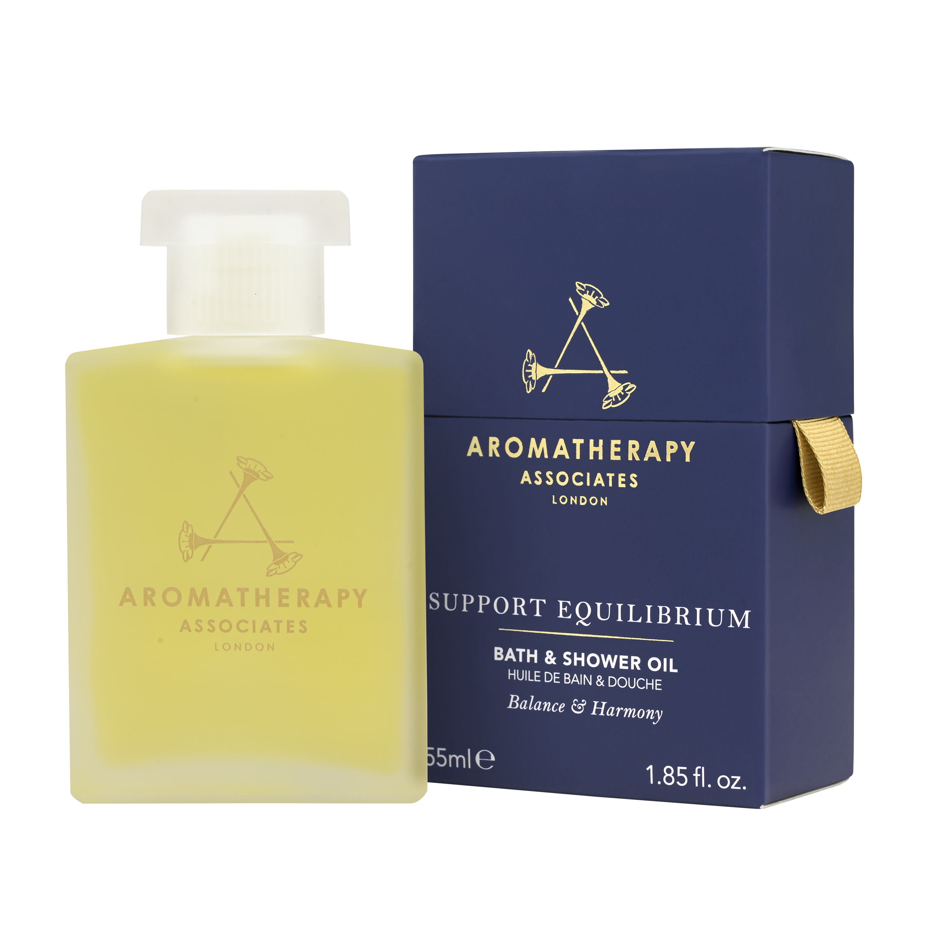 Support Equilibrium Bath & Shower Oil - Relaxing Aromatherapy Essential Oil Blend for Stress Relief & Skin Hydration | Perfect for Spa Nights, Self-Care Routines & Gift Sets